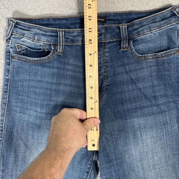 True Religion Jeans‎ Women’s Size 32 Halle High Rise Super Skinny Grunge Ankle - Picture 5 of 13